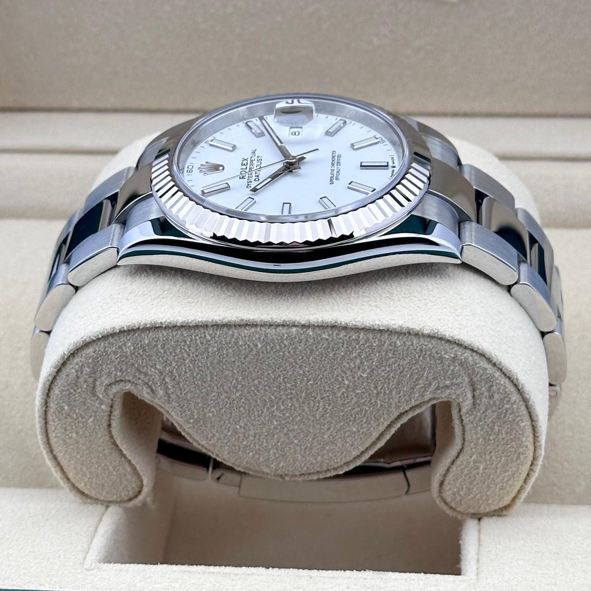 Rolex Datejust 41mm White Dial 2024 Ref. 126334