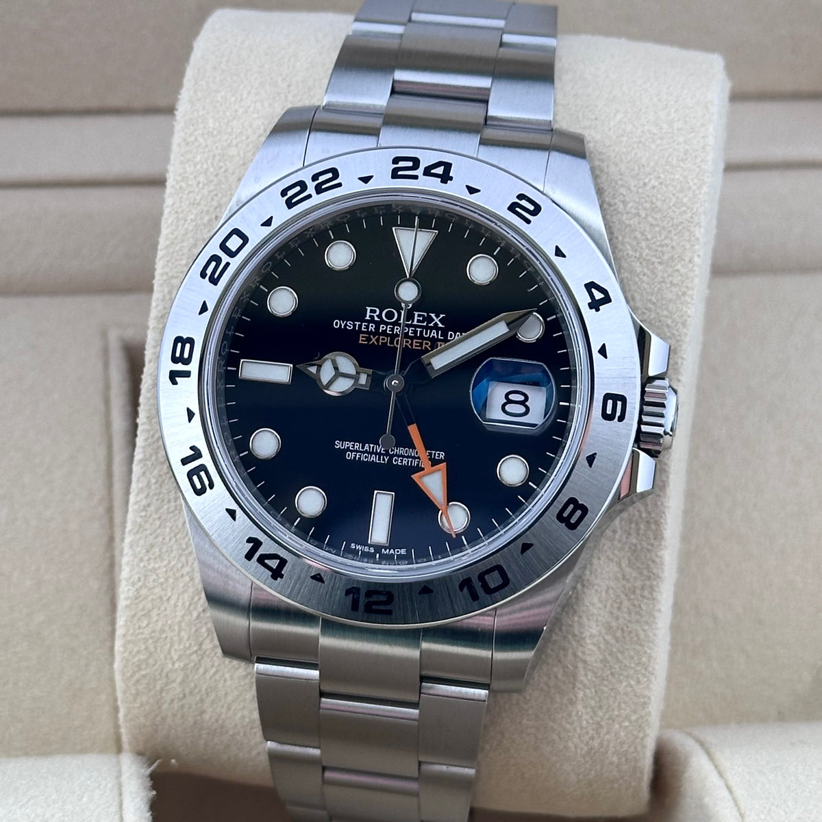 Rolex Explorer II Black Dial Ref. 216570