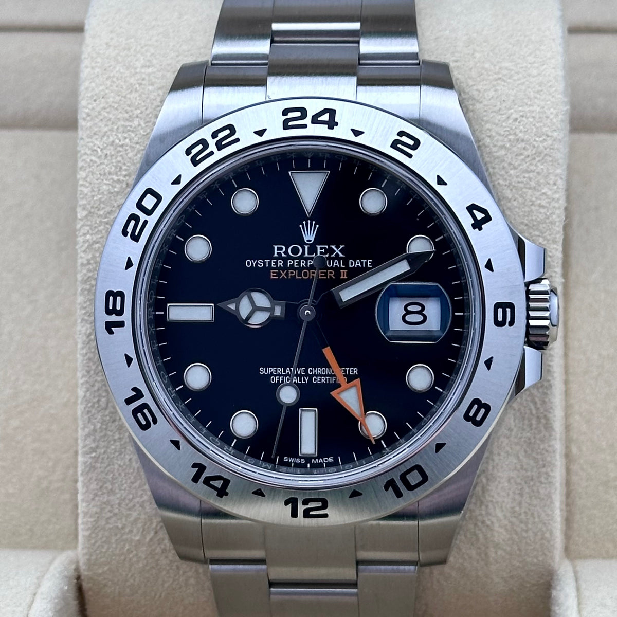 Rolex Explorer II Black Dial Ref. 216570