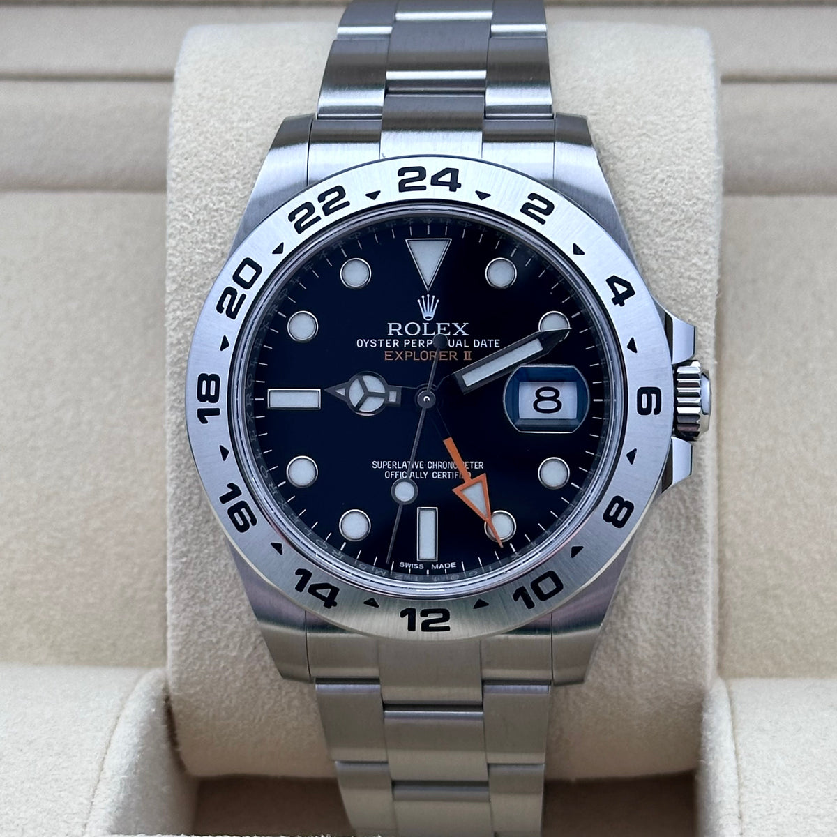 Rolex Explorer II Black Dial Ref. 216570