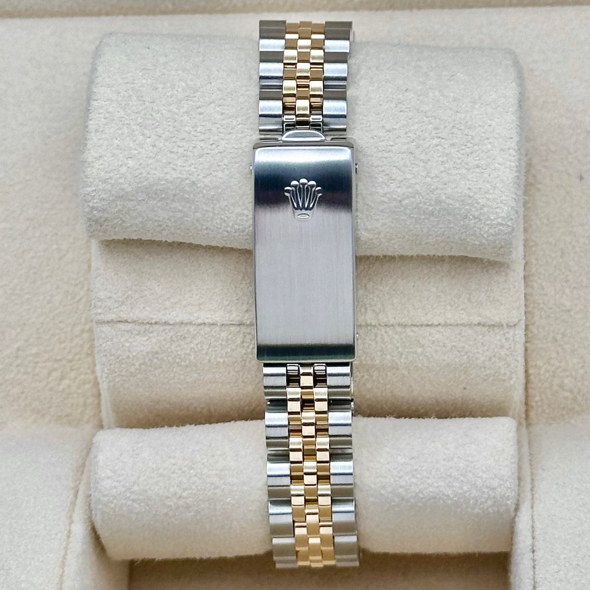 Rolex Lady-Datejust 26 Anniversary Big Diamond Dial, Fluted Bezel, Two-Tone Jubilee Ref. 69173