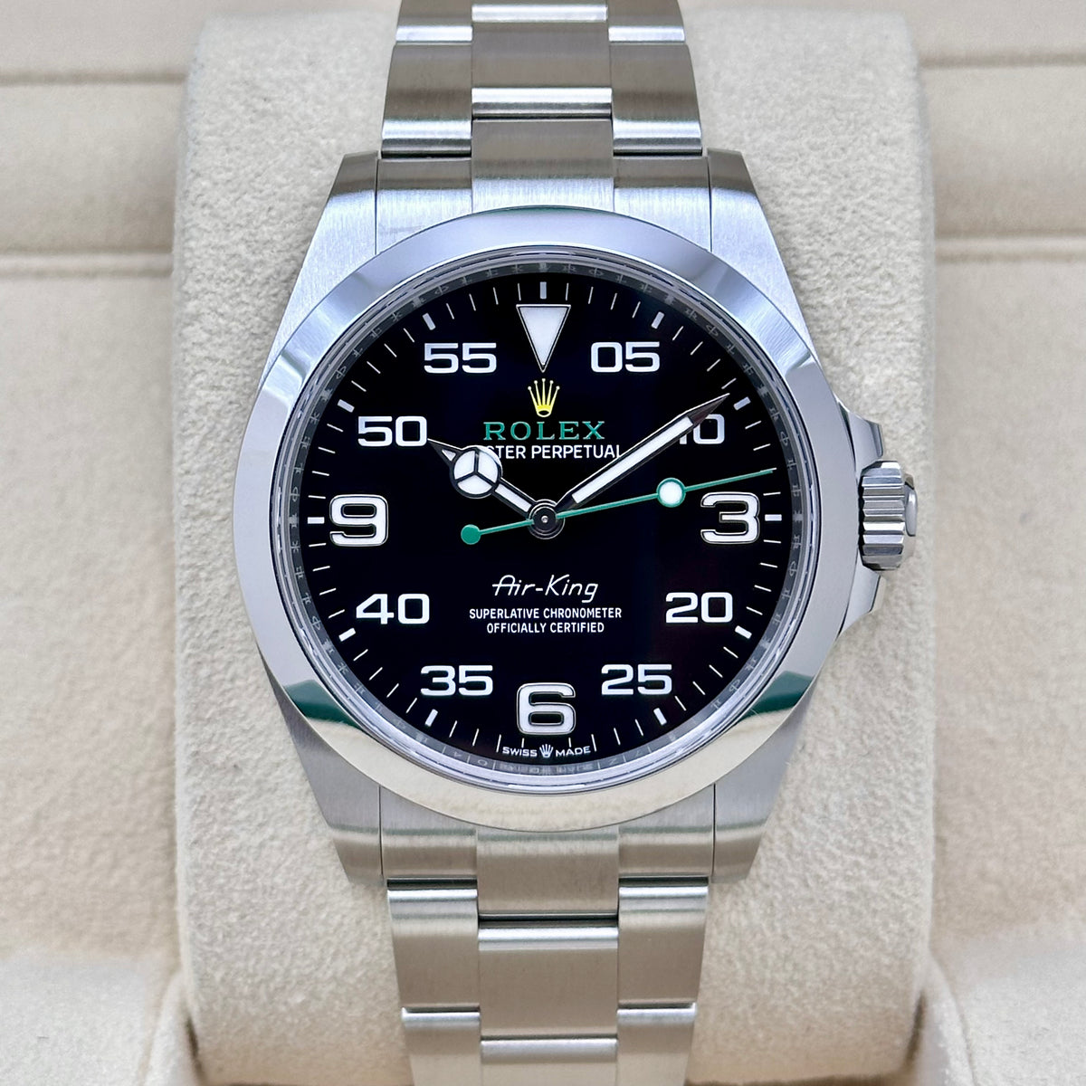 Rolex Air-King Black Dial Oystersteel Ref. 126900