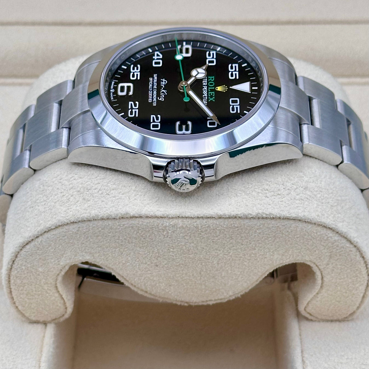 Rolex Air-King Black Dial Oystersteel Ref. 126900