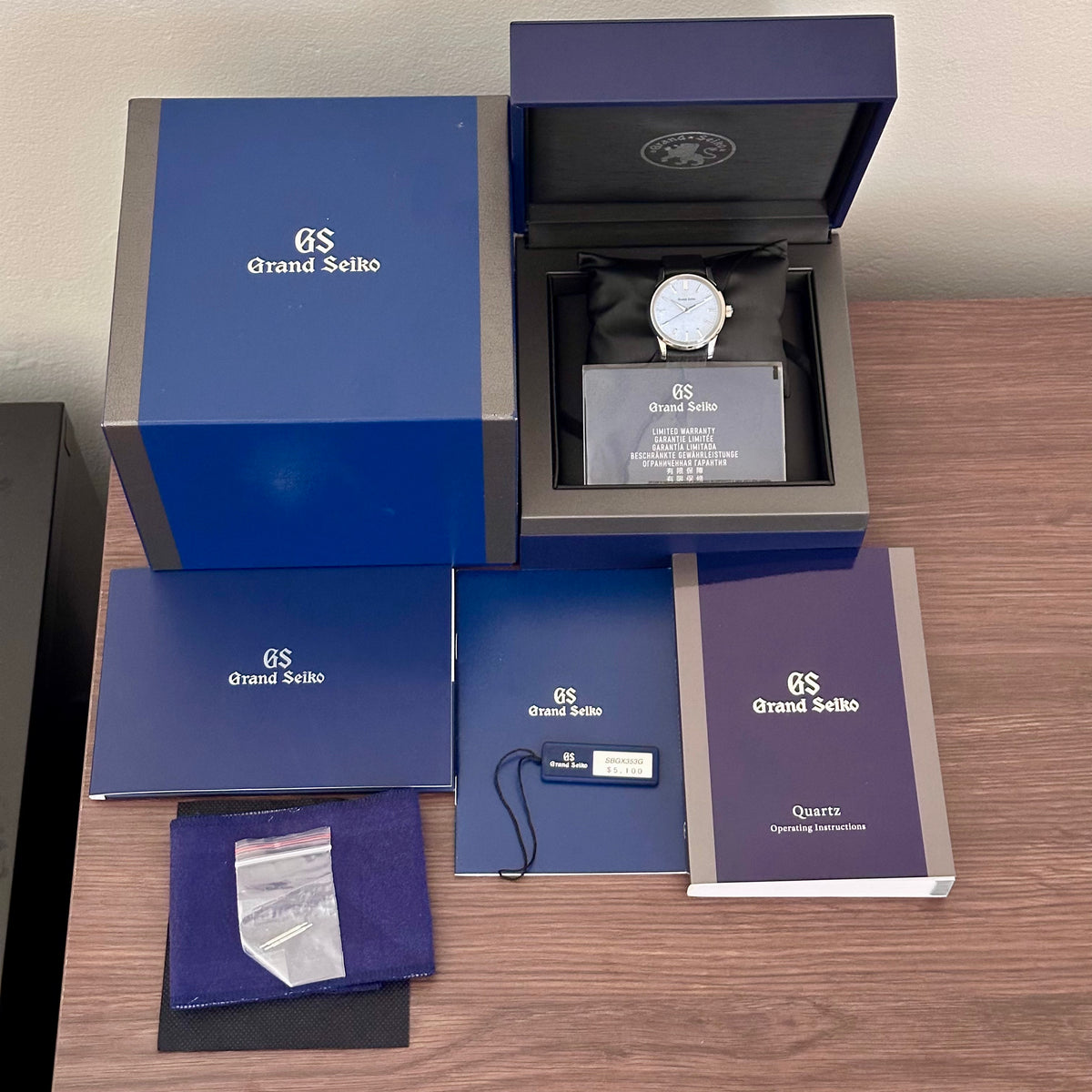 Grand Seiko "Skyflake" Heritage Collection Ref. SBGX353