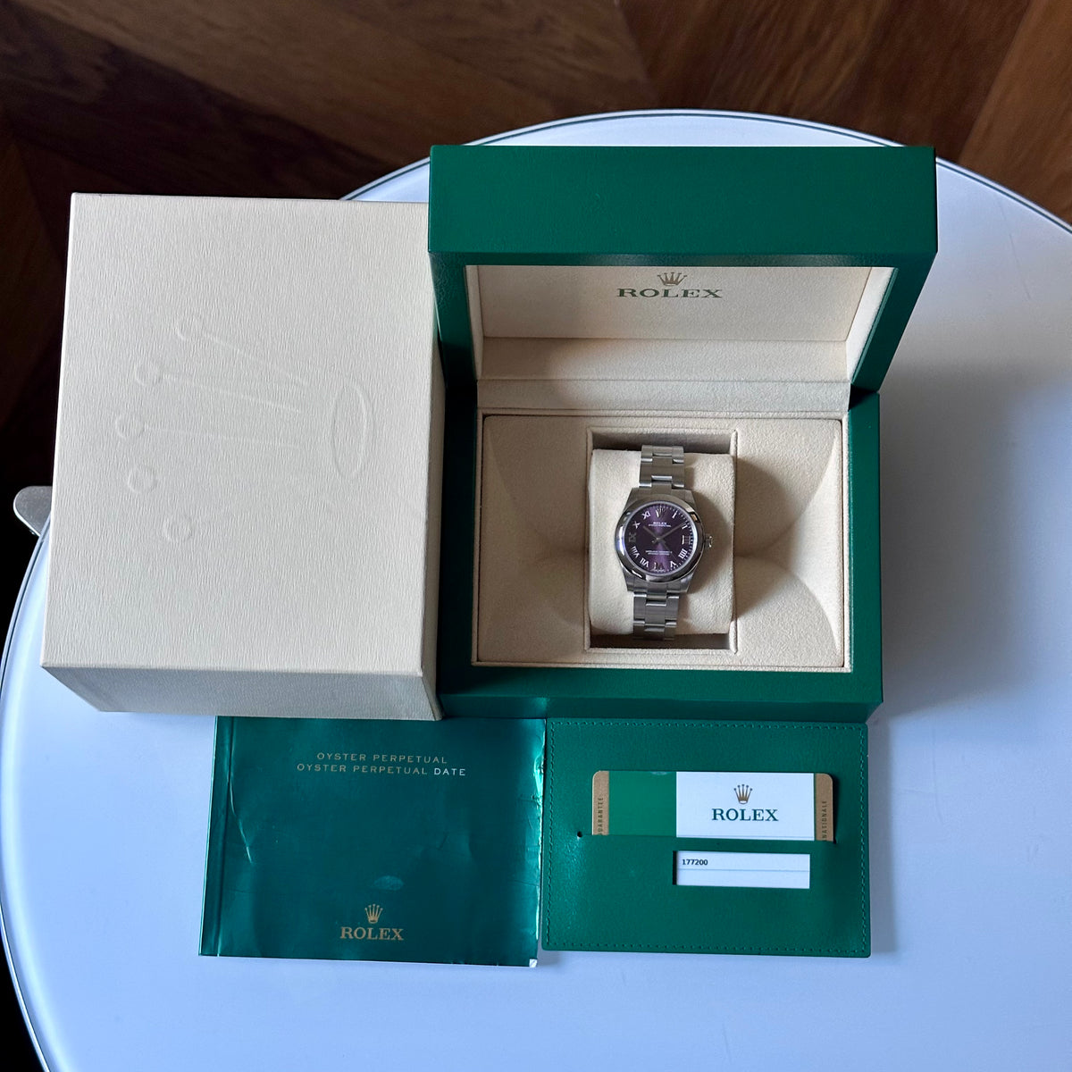 Rolex Oyster Perpetual 31 "Grape" Ref. 177200