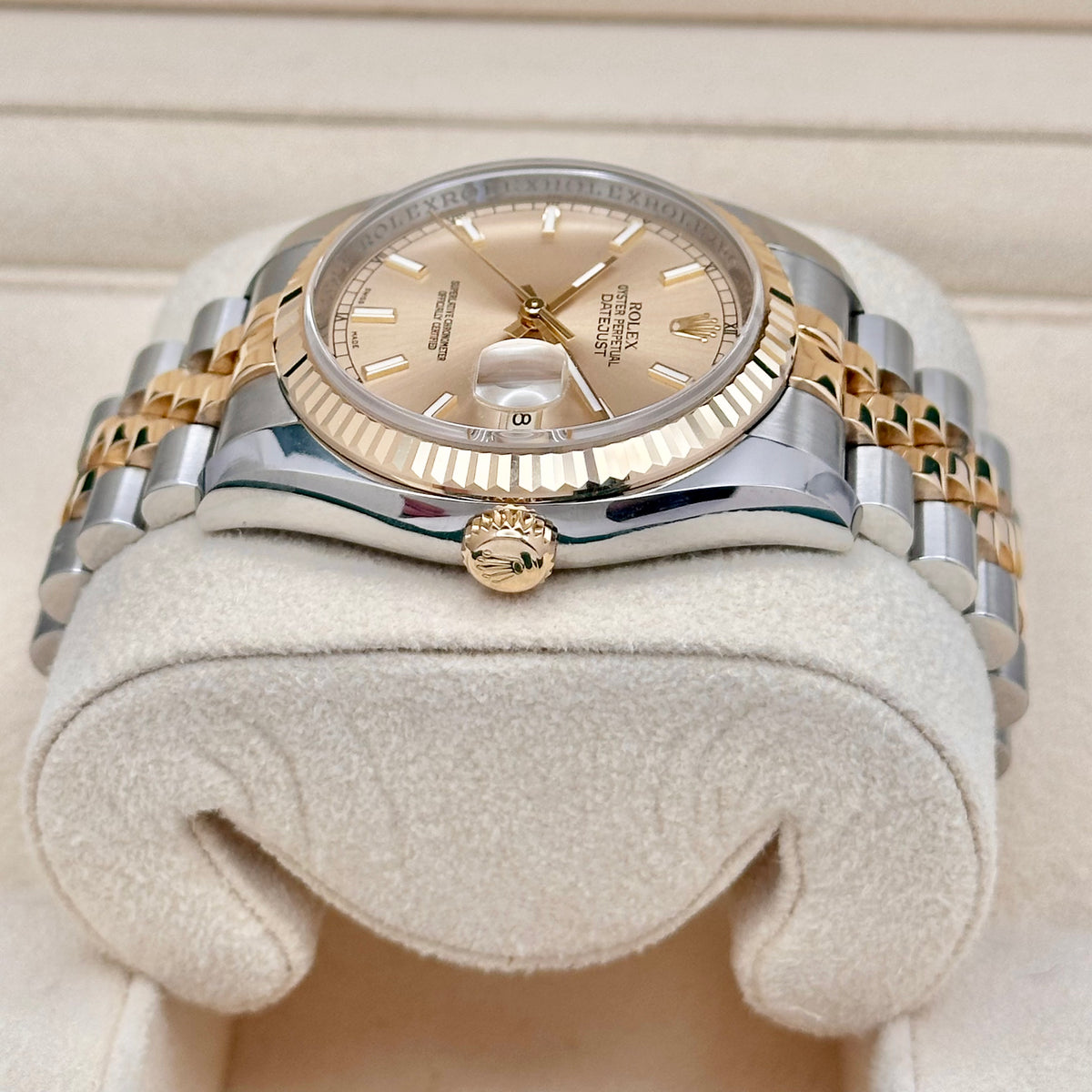 Rolex Datejust 36 Champagne Dial Two-Tone Ref. 116233