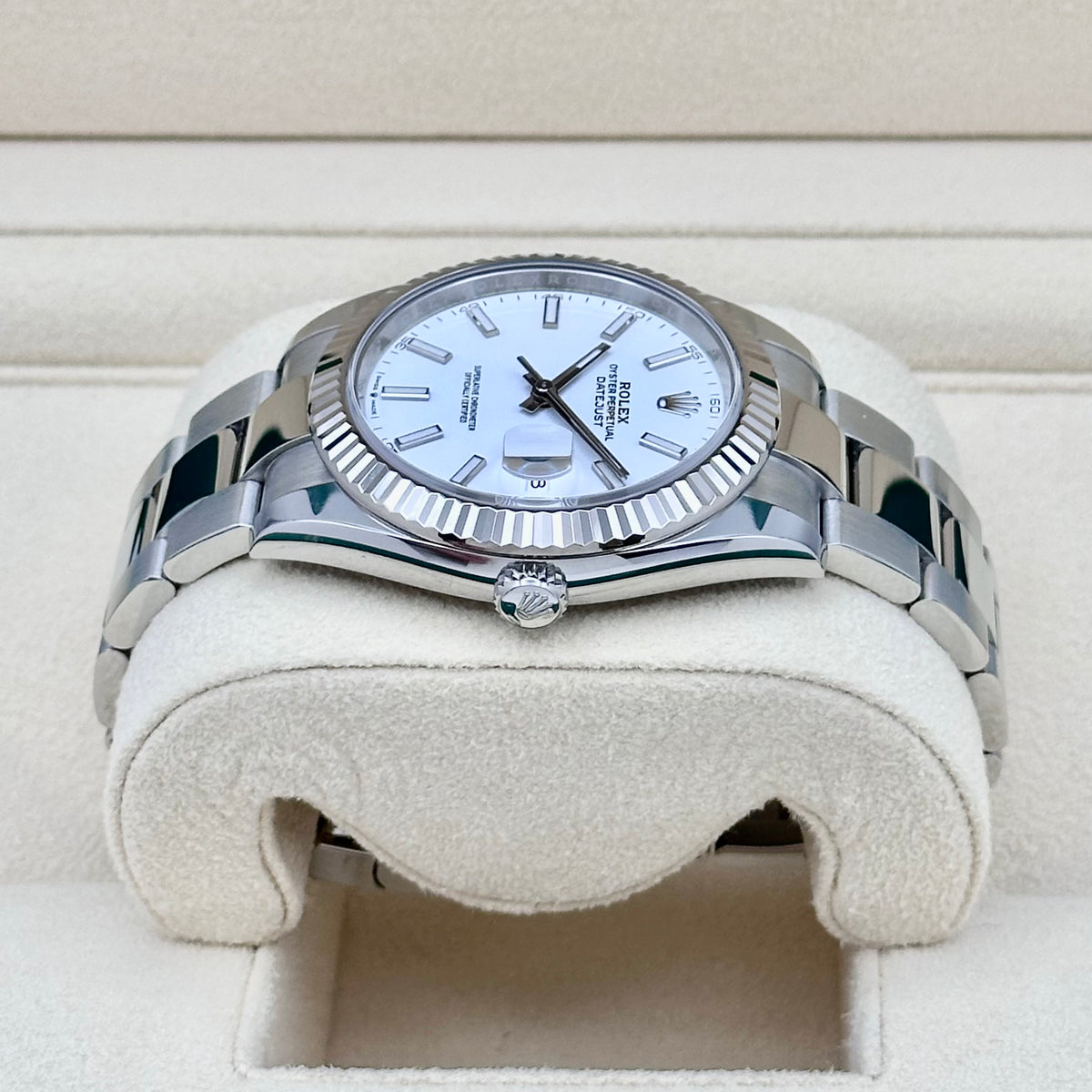 Rolex Datejust 41mm White Dial 2024 Ref. 126334