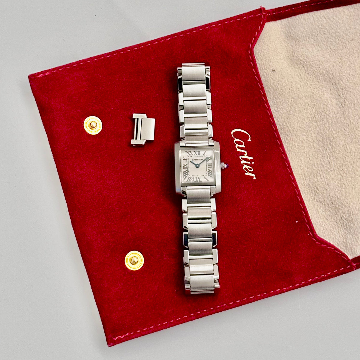 Cartier Tank Française Small Quartz Ref. 2384