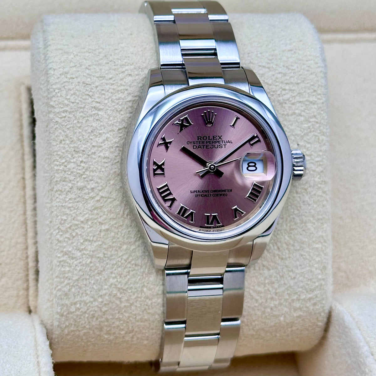 Rolex Lady-Datejust 28mm Pink Dial Ref. 279160