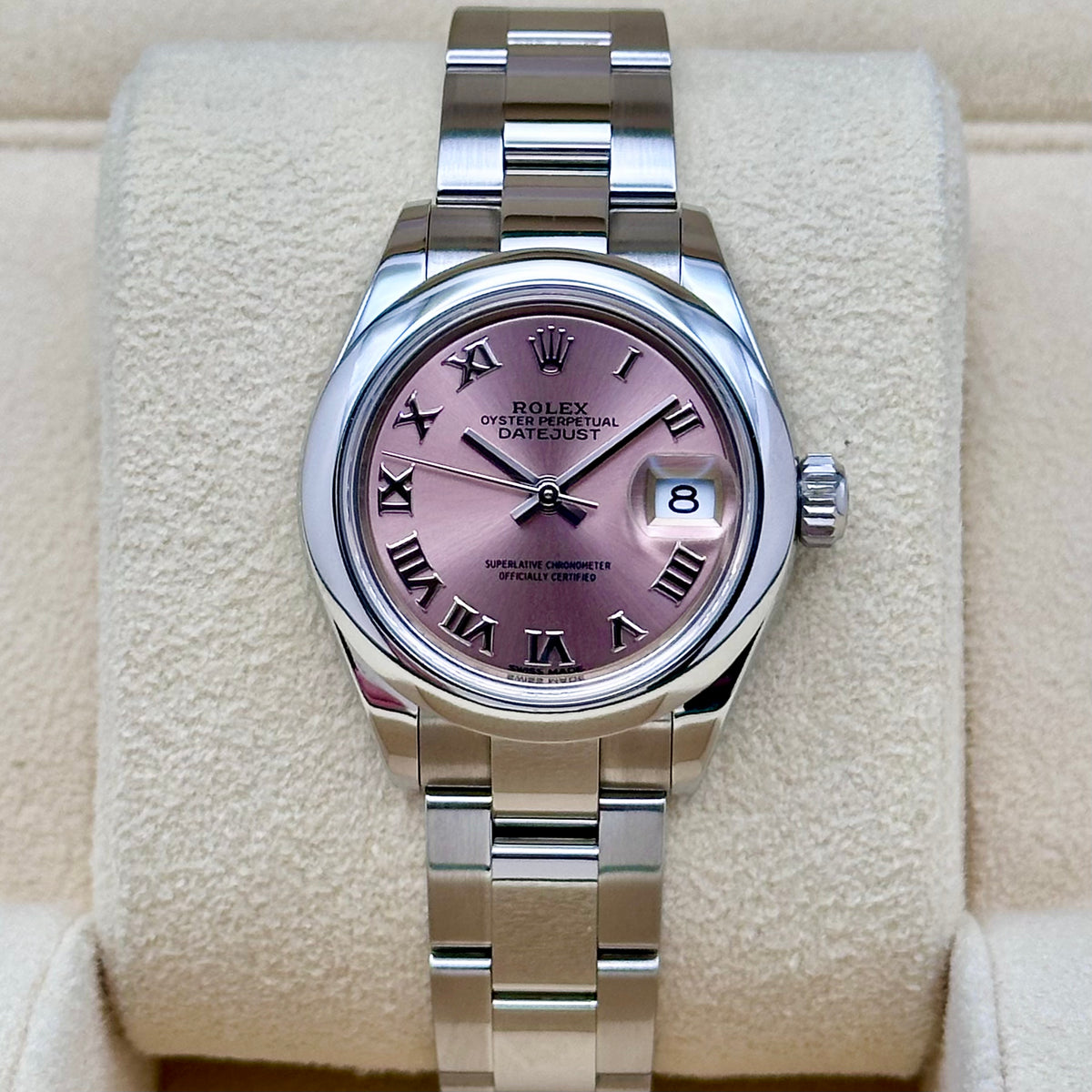 Rolex Lady-Datejust 28mm Pink Dial Ref. 279160