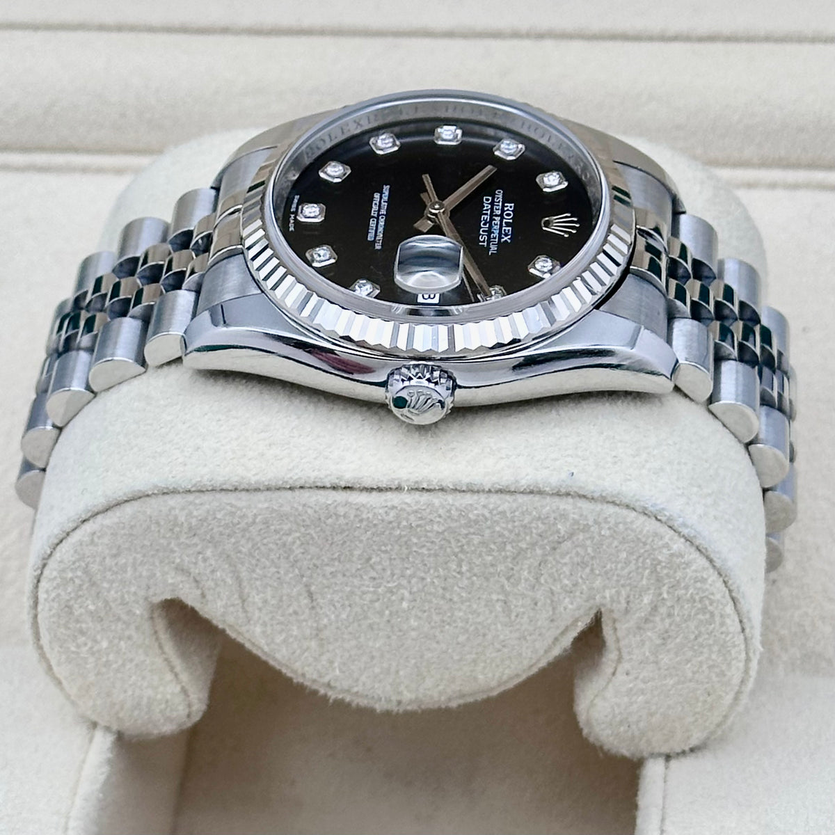 Rolex Datejust 36 Black Diamond Dial Ref. 116234