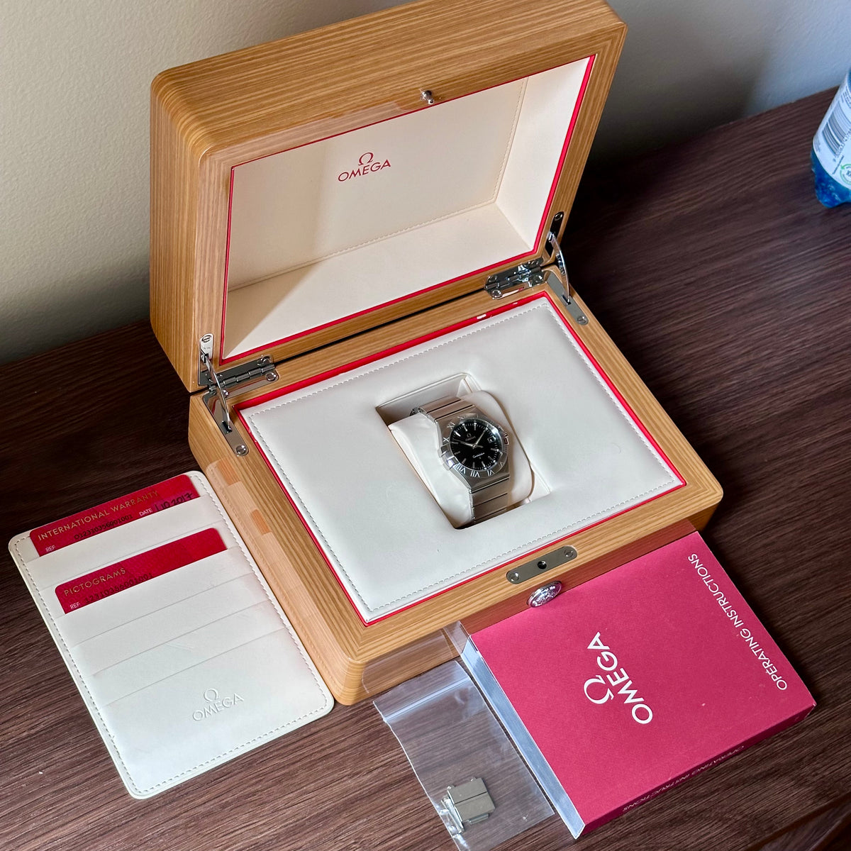 Omega Constellation Black Dial Ref. 123.10.35.60.01.001
