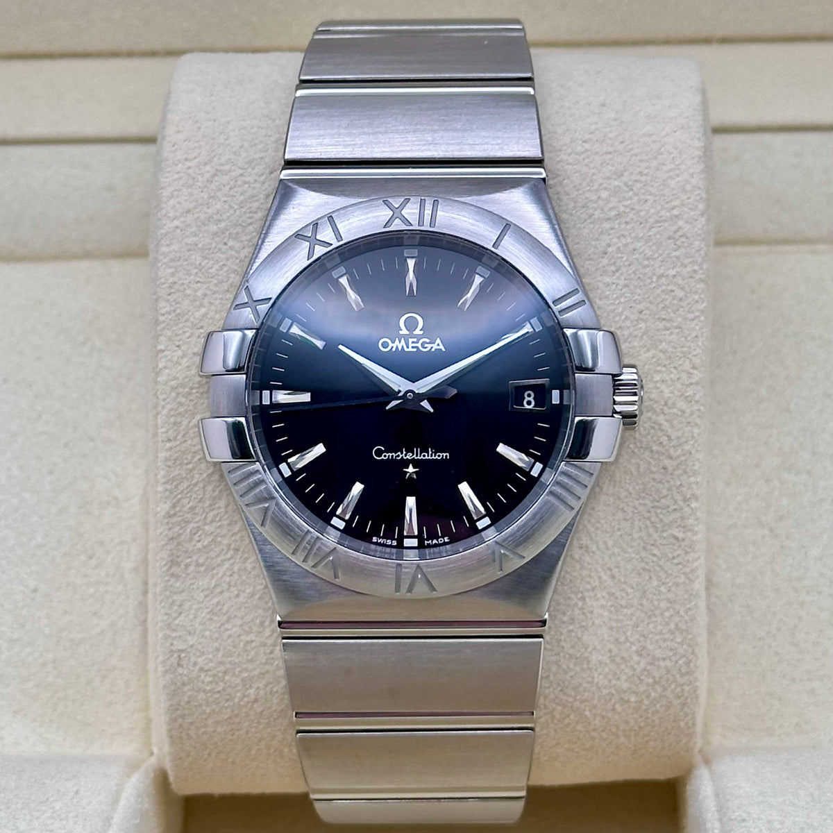 Omega Constellation Black Dial Ref. 123.10.35.60.01.001