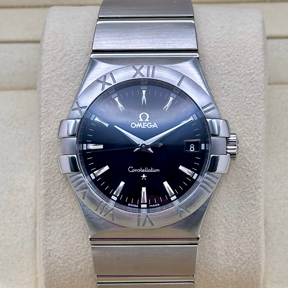 Omega Constellation Black Dial Ref. 123.10.35.60.01.001