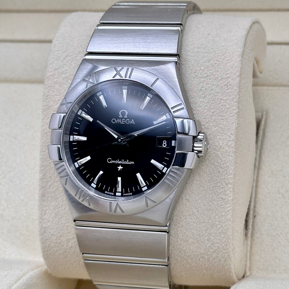 Omega Constellation Black Dial Ref. 123.10.35.60.01.001