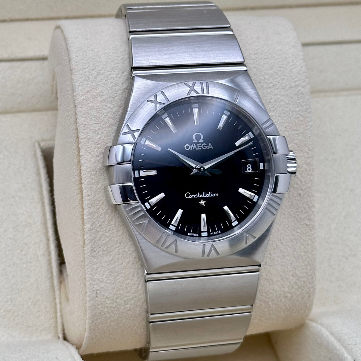 Omega Constellation Black Dial Ref. 123.10.35.60.01.001