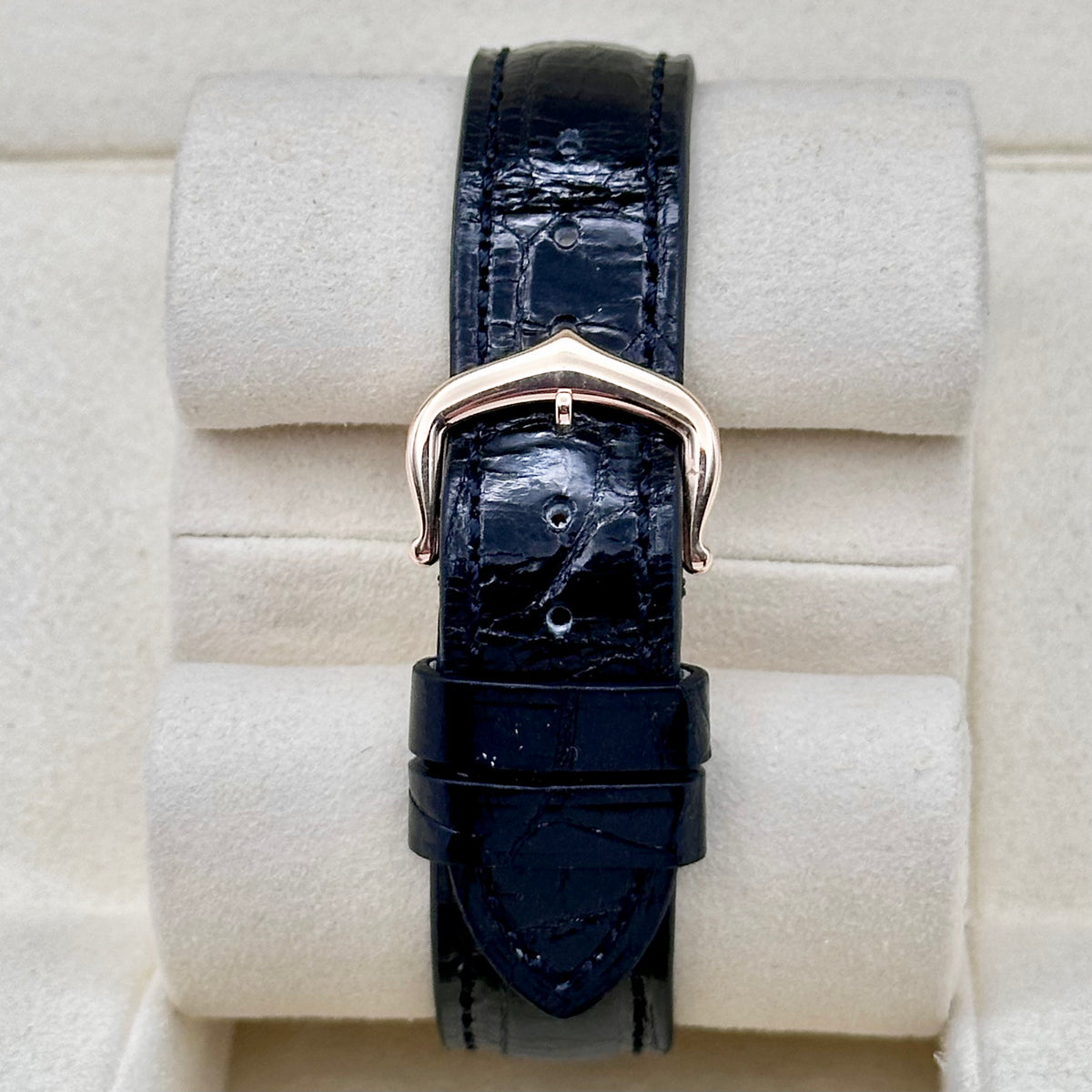 Cartier Ballon Bleu 28 White Roman Dial Rose Gold Ref. W6900256