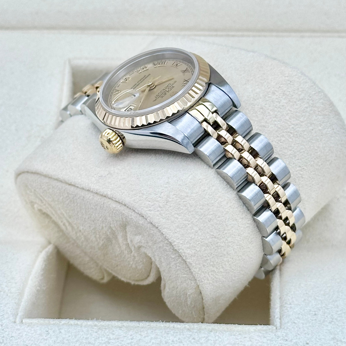 Rolex Datejust 26 Champagne Roman Dial Ref. 69173