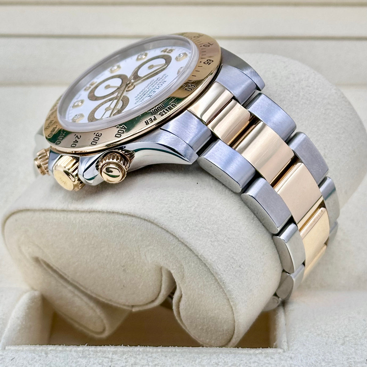 Rolex Daytona White Diamond Dial Ref. 16523G