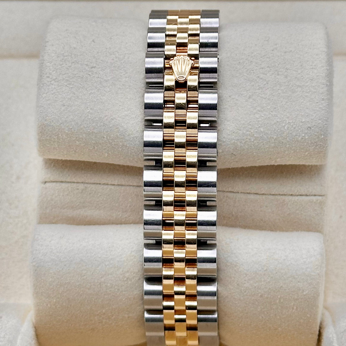 Rolex Lady-Datejust 26 Two-Tone Champagne Diamond Dial Ref. 179173, view 7