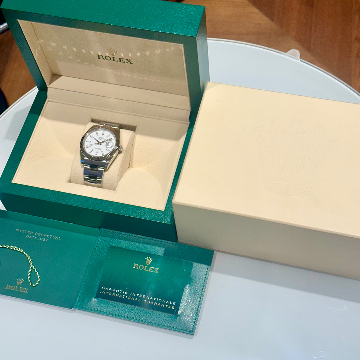Rolex Datejust 41mm White Dial 2024 Ref. 126334