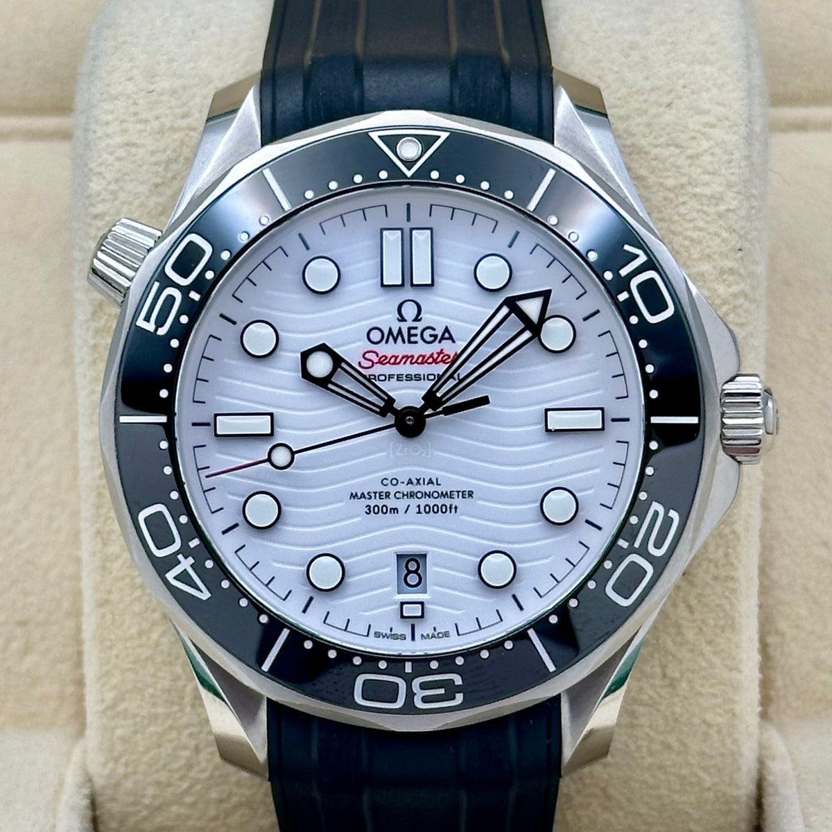 Seamaster 300 White Ceramic Ref. 210.32.42.20.04.001