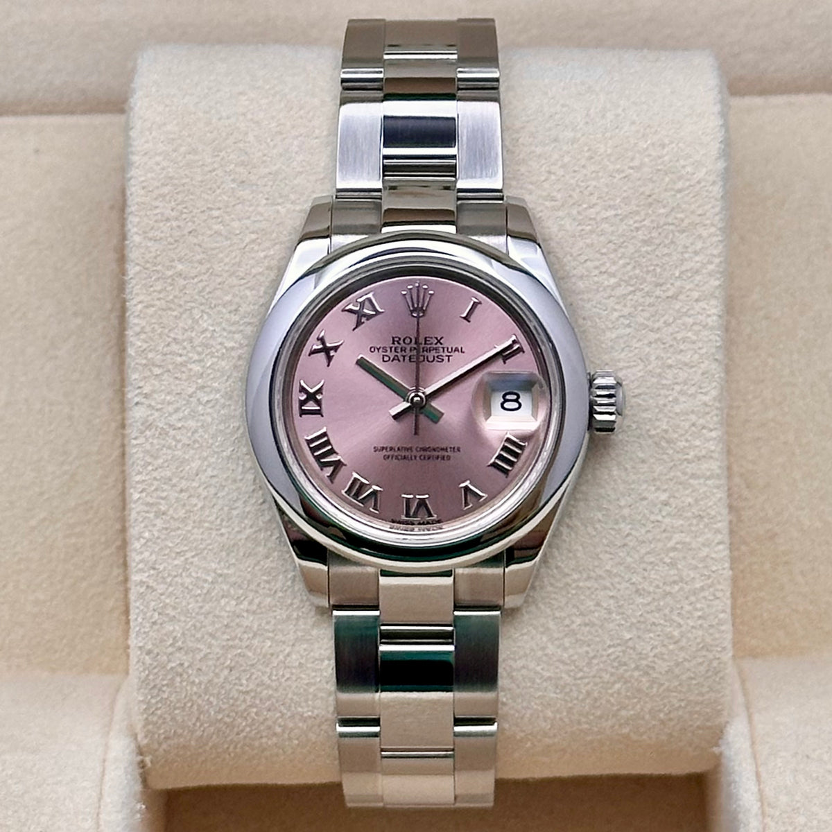 Rolex Lady-Datejust 28mm Pink Dial Ref. 279160