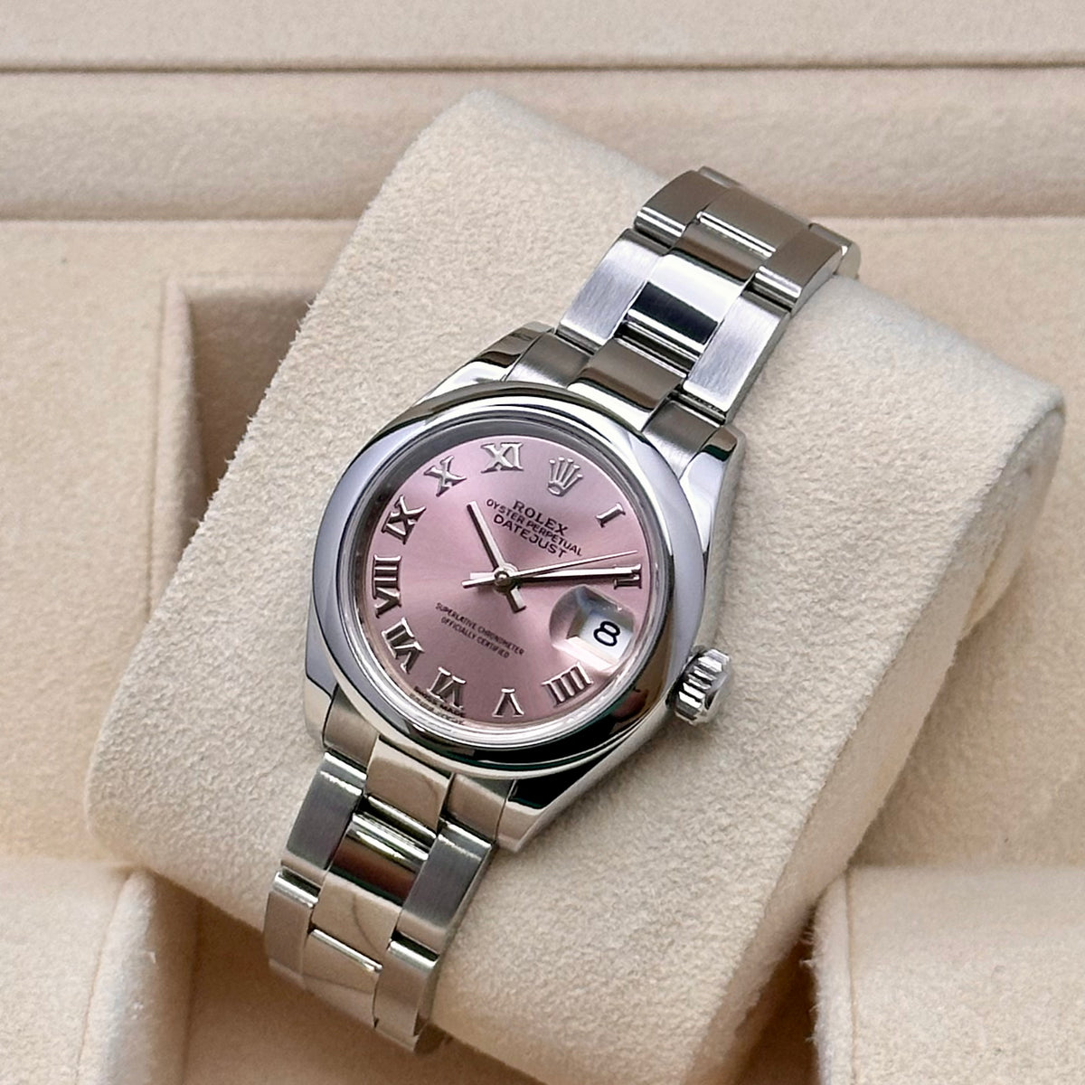 Rolex Lady-Datejust 28mm Pink Dial Ref. 279160