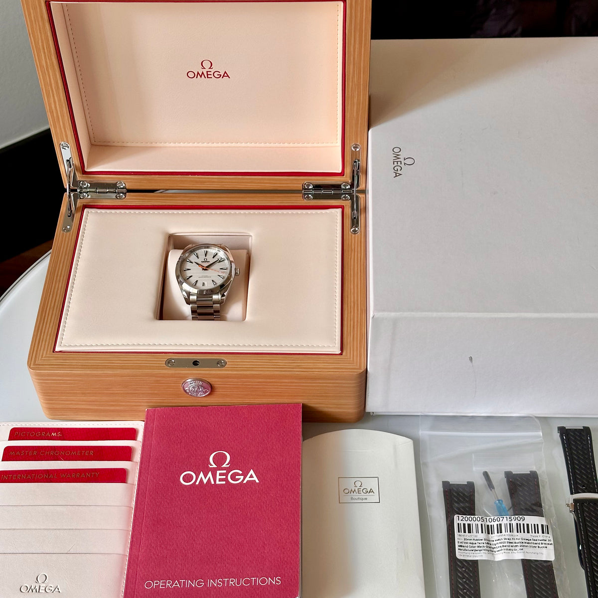 Omega Seamaster Aqua Terra 150M 41mm Steel Ref: 220.10.41.21.02.001
