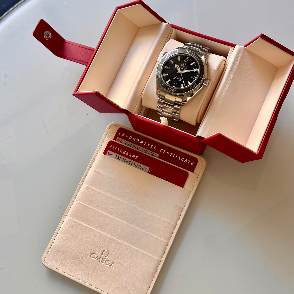 Omega Seamaster Planet Ocean 600M 45.5mm Black Dial Stainless Steel 232.30.46.21.01.001