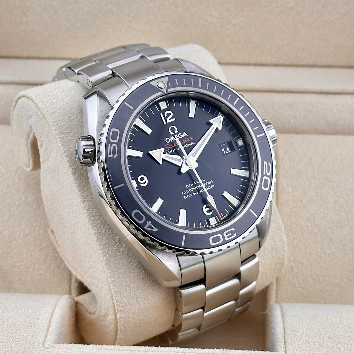 Omega Seamaster Planet Ocean 600M 45.5mm Black Dial Stainless Steel 232.30.46.21.01.001