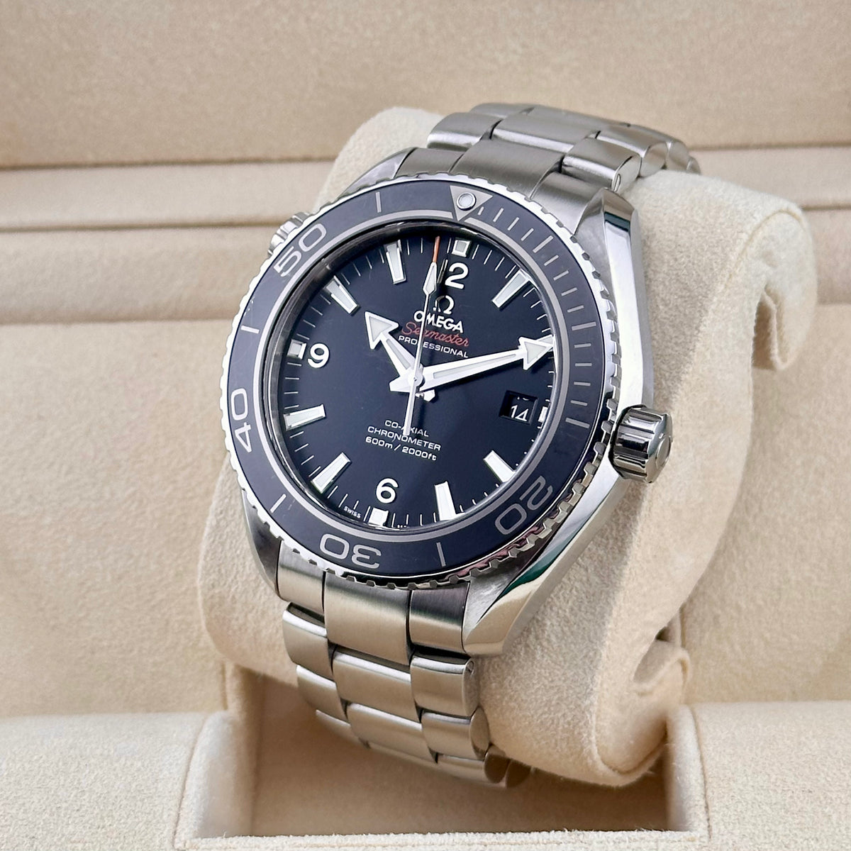 Omega Seamaster Planet Ocean 600M 45.5mm Black Dial Stainless Steel 232.30.46.21.01.001