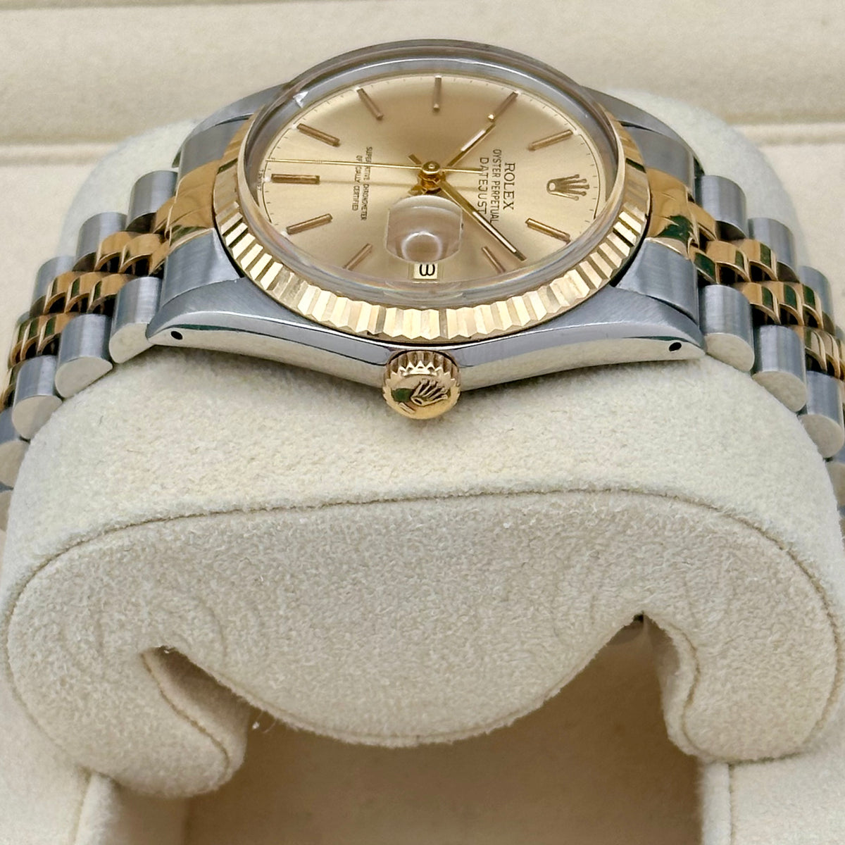 Rolex Datejust 36 Champagne Dial Ref. 16013